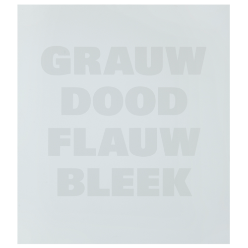 Grauw Dood Flauw Bleek